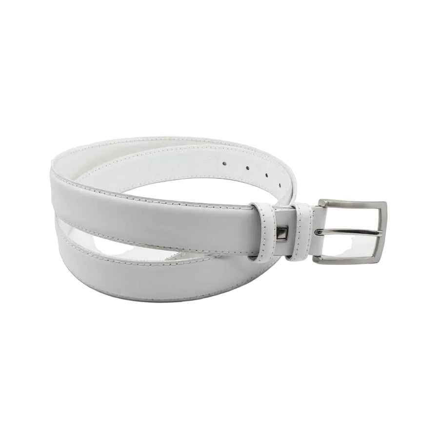 wit pak riem - 3,5cm | 0001-11