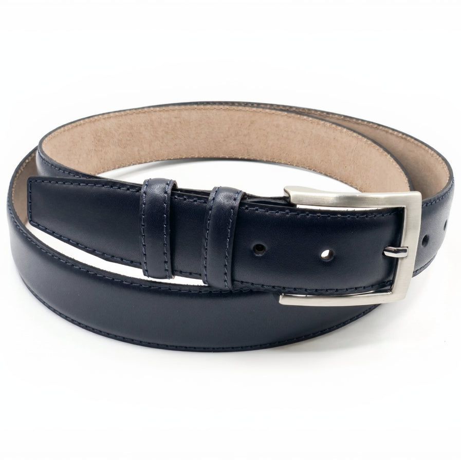 blauw pak riem - 3,5cm | 0001-6