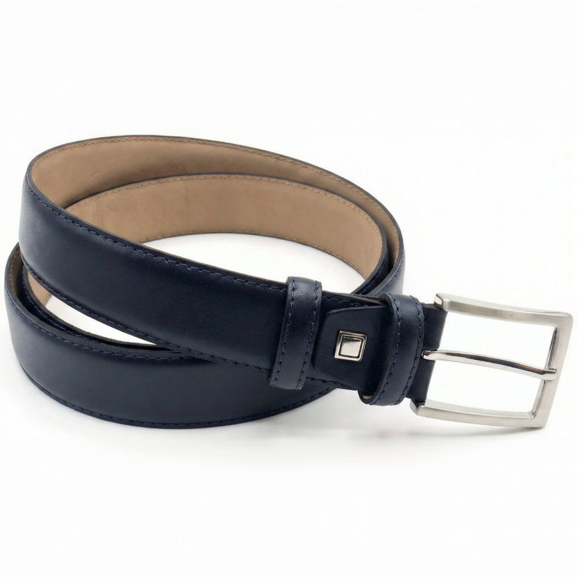 blauw pak riem - 3,5cm | 0001-6