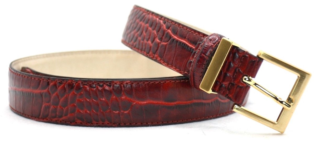 bordo croco riem - 3cm | 0032-9