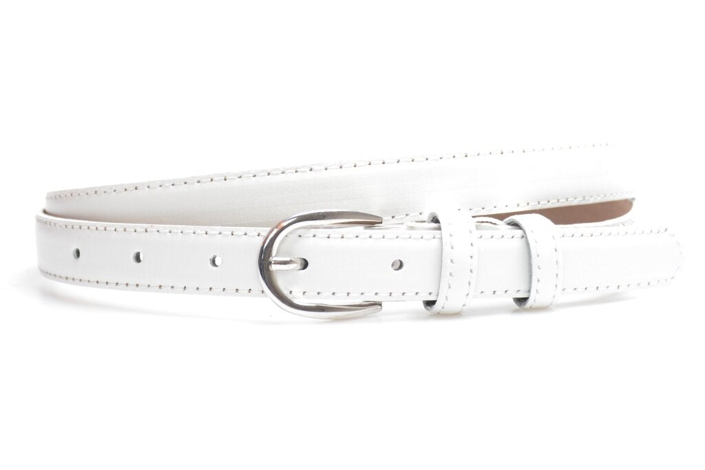 wit dames riem - 2cm | 0023-11
