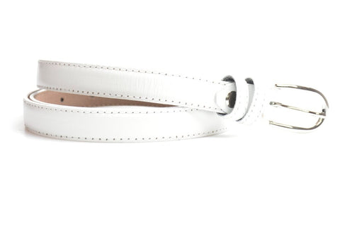 wit dames riem - 2cm | 0023-11