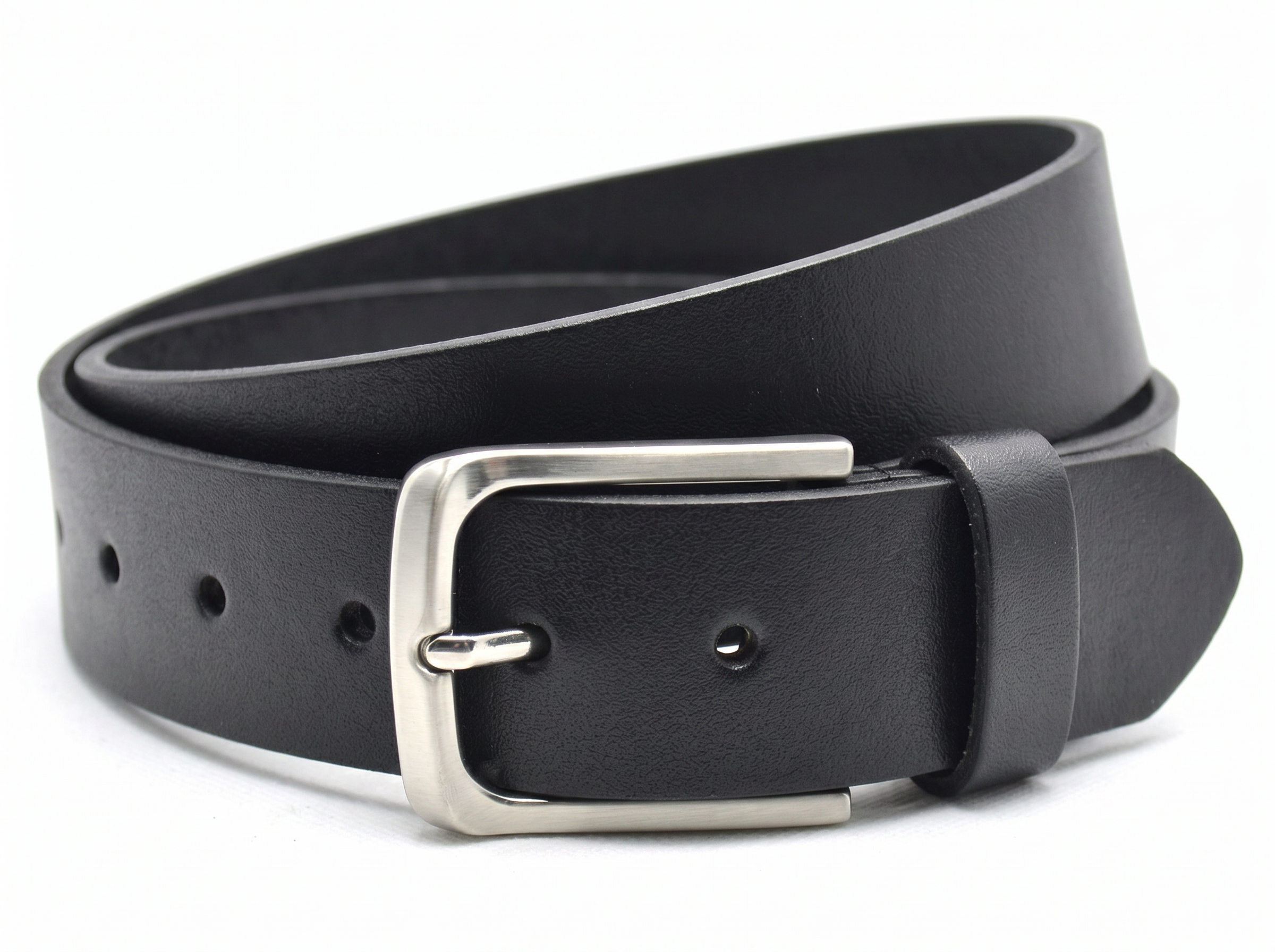 zwart jeans riem - 4cm | 356-1