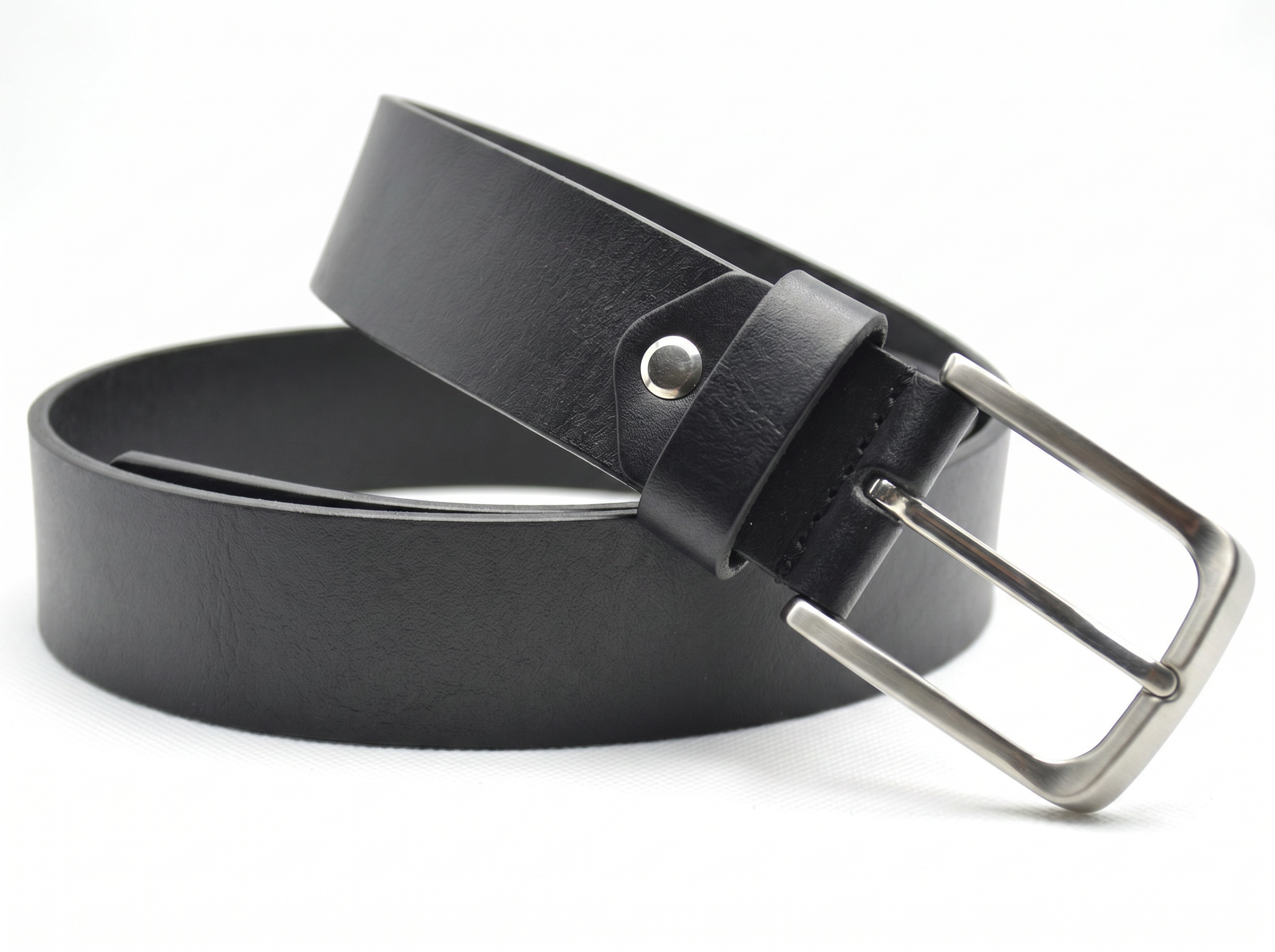 zwart jeans riem - 4cm | 356-1