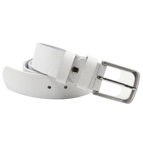 wit jeans riem - 4cm | 356-11