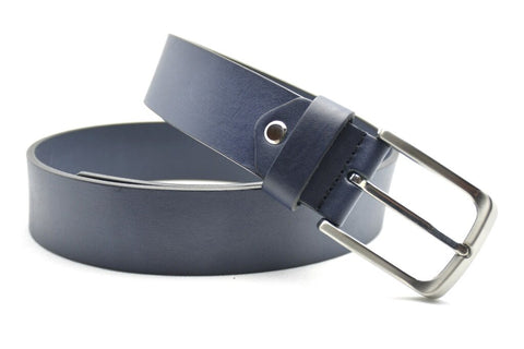 blauw jeans riem - 4cm | 356-6