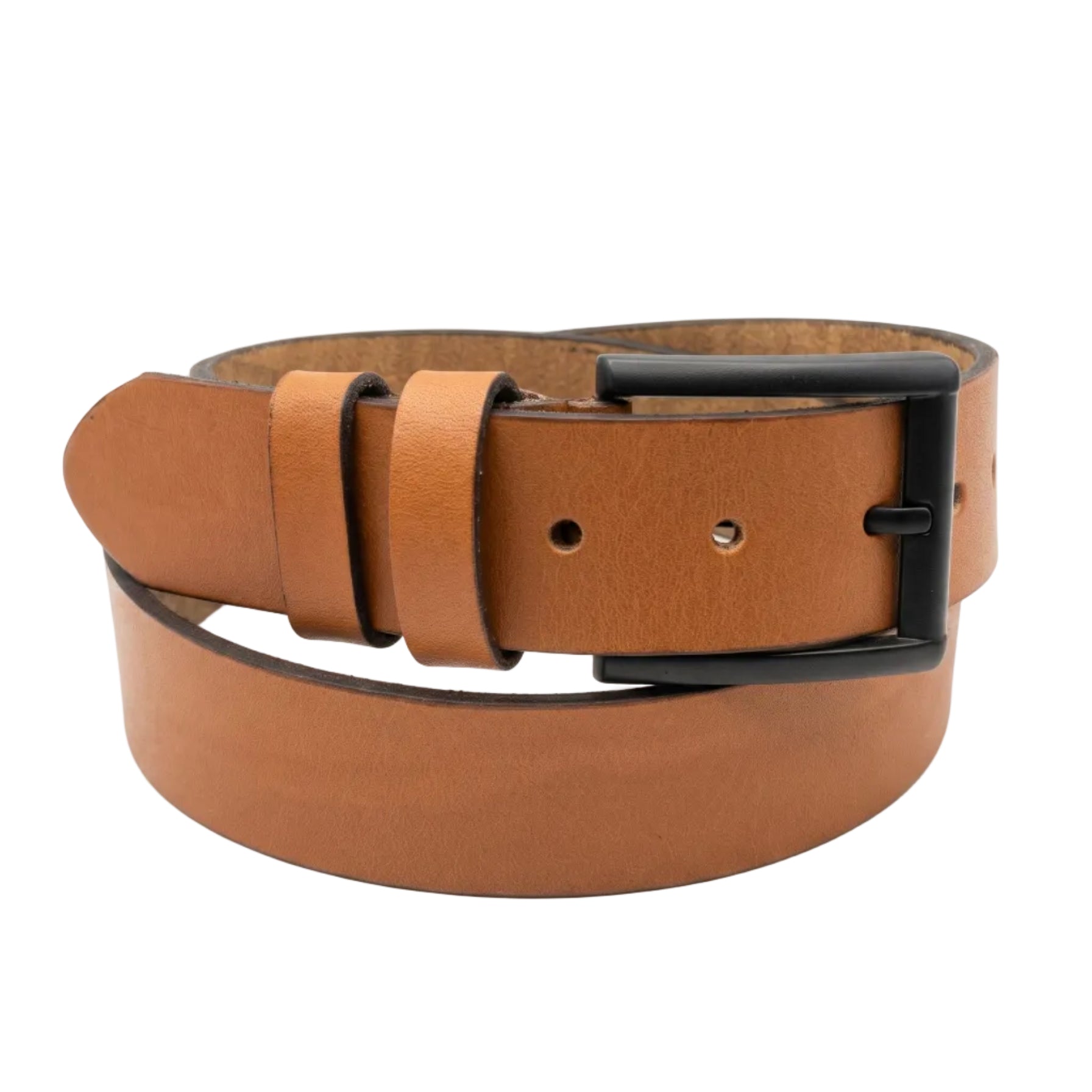 cognac jeans riem - 4cm | 40602-3