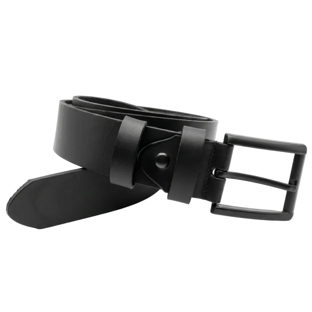 zwart jeans riem - 4cm | 40602-1