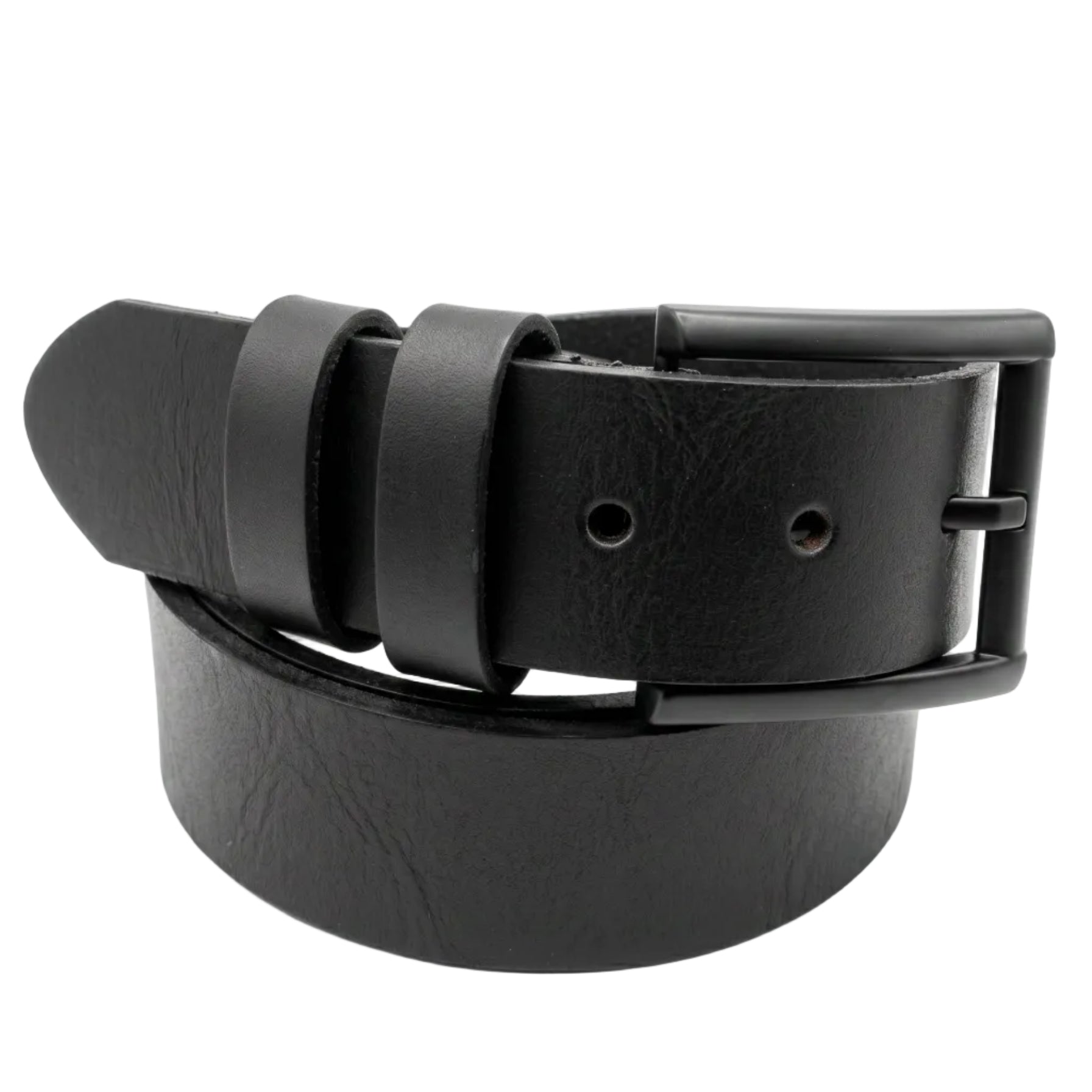 zwart jeans riem - 4cm | 40602-1