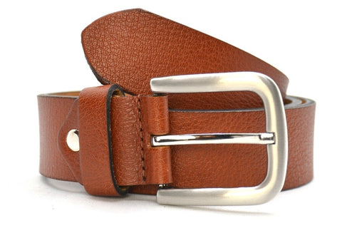 cognac classic jeans riem - 4cm | 40900-3