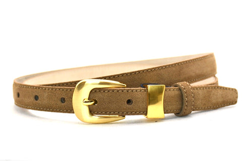 zand suède riem - 2cm | 0024-11