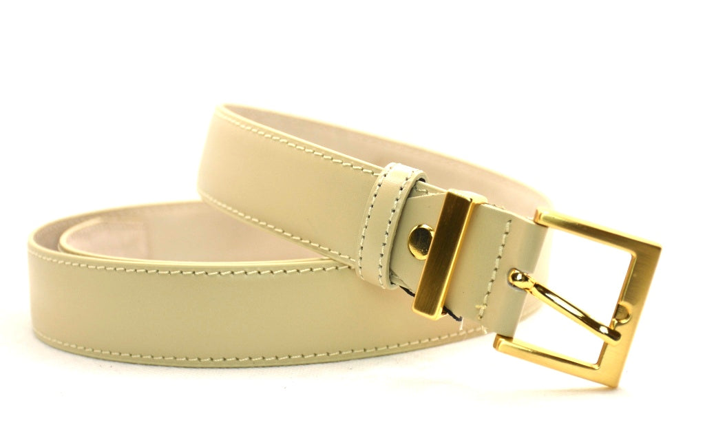 beige effe riem - 3cm | 0034-4