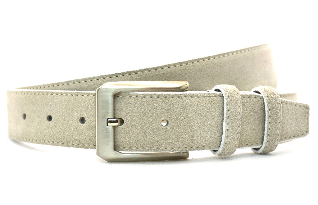 taupe suède pak riem - 3,5cm | 0004-11