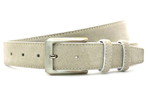 taupe suède pak riem - 3,5cm | 0004-11