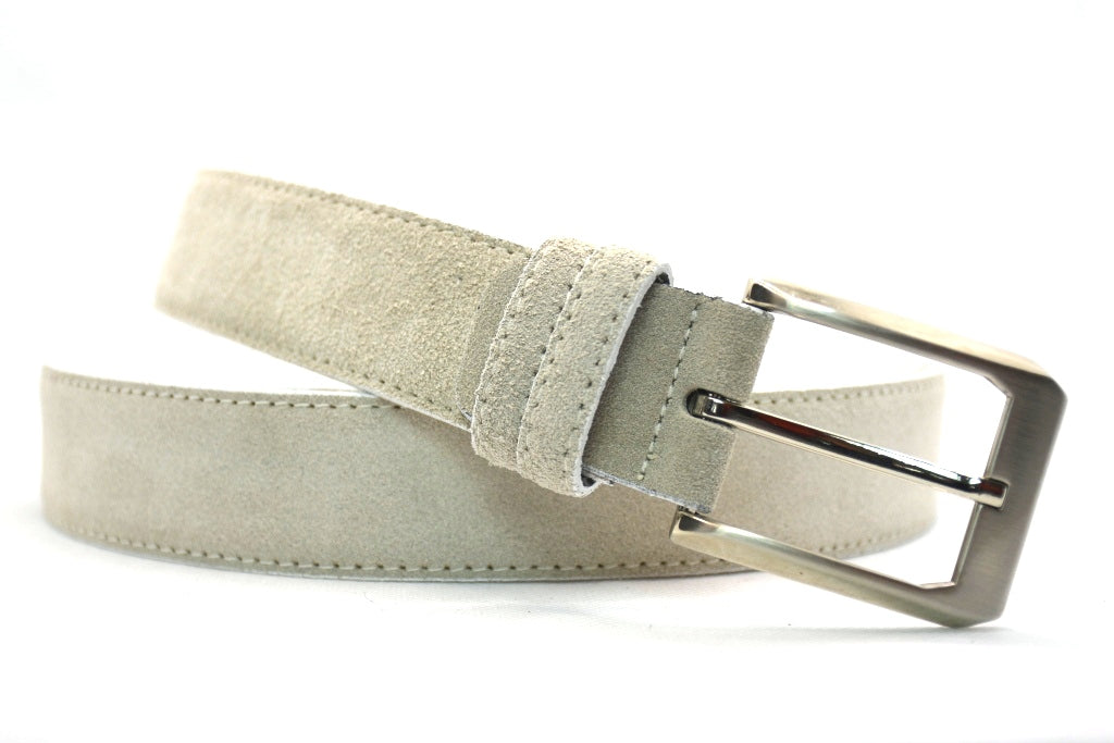 taupe suède pak riem - 3,5cm | 0004-11