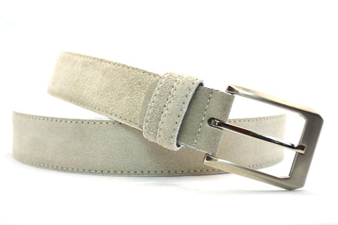 taupe suède pak riem - 3,5cm | 0004-11