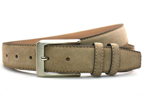 zand suède pak riem - 3,5cm | 0004-5