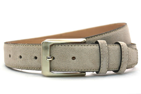 ecru suède pak riem - 3,5cm | 0004-12