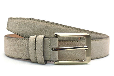 ecru suède pak riem - 3,5cm | 0004-12